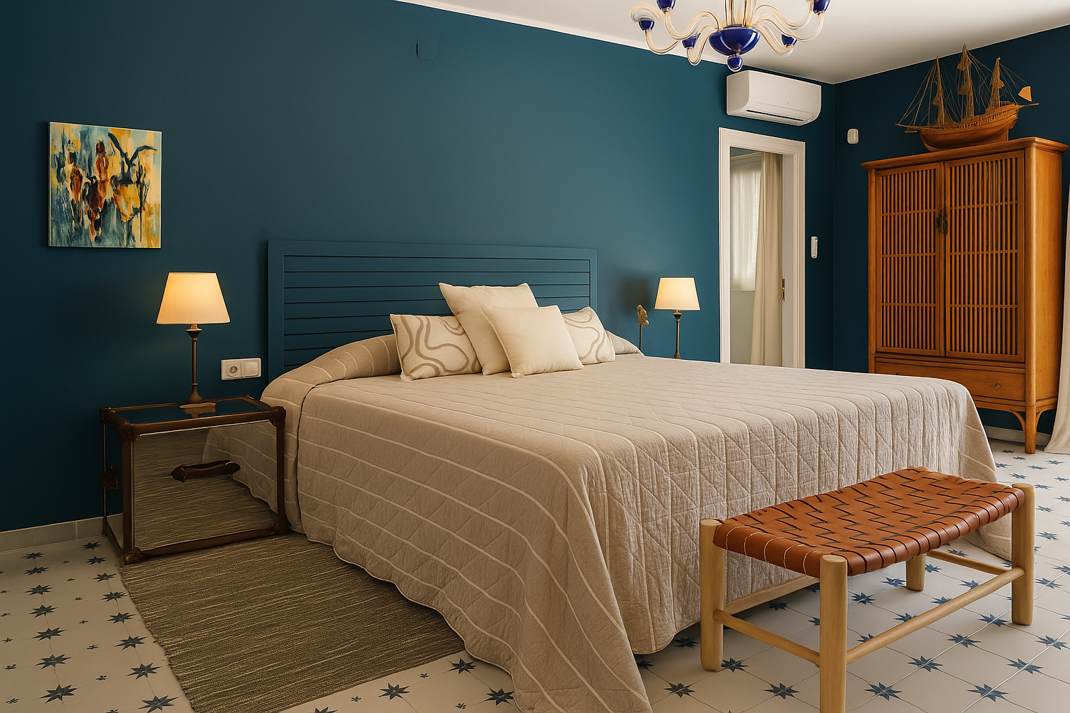 Bedroom 1 - photography by Catalá Creative